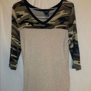 Rue 21 Camo-Print Tee